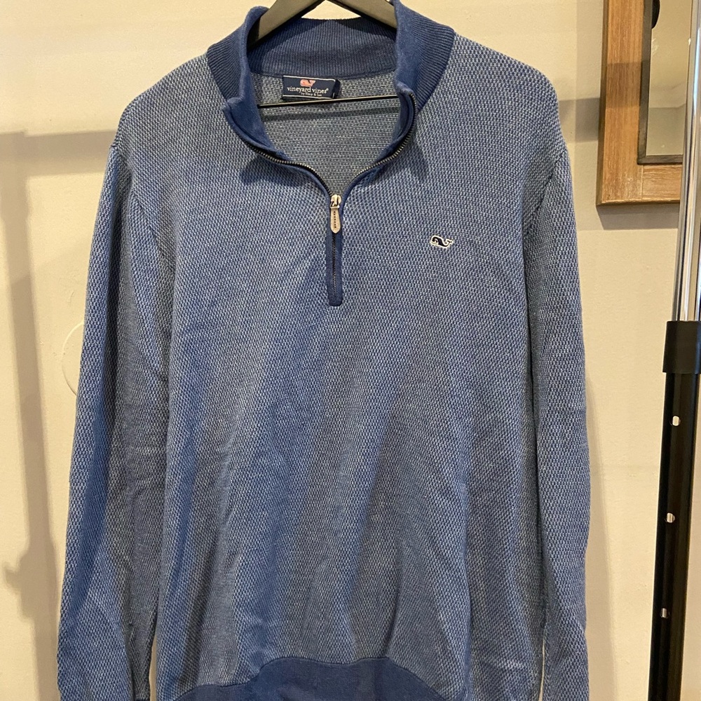 vineyard vines quarter zip sweater